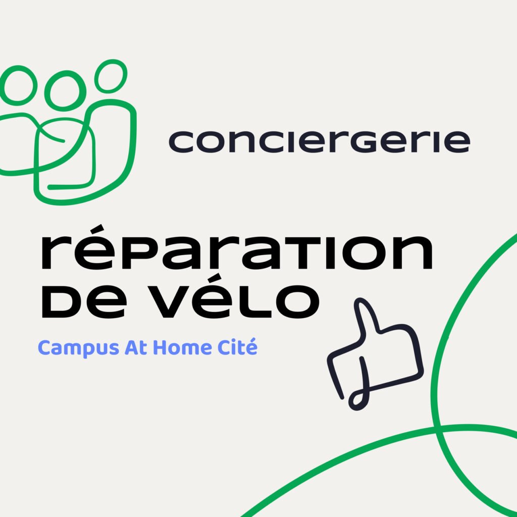 Réparation de vélo conciergerie At Home Toulouse