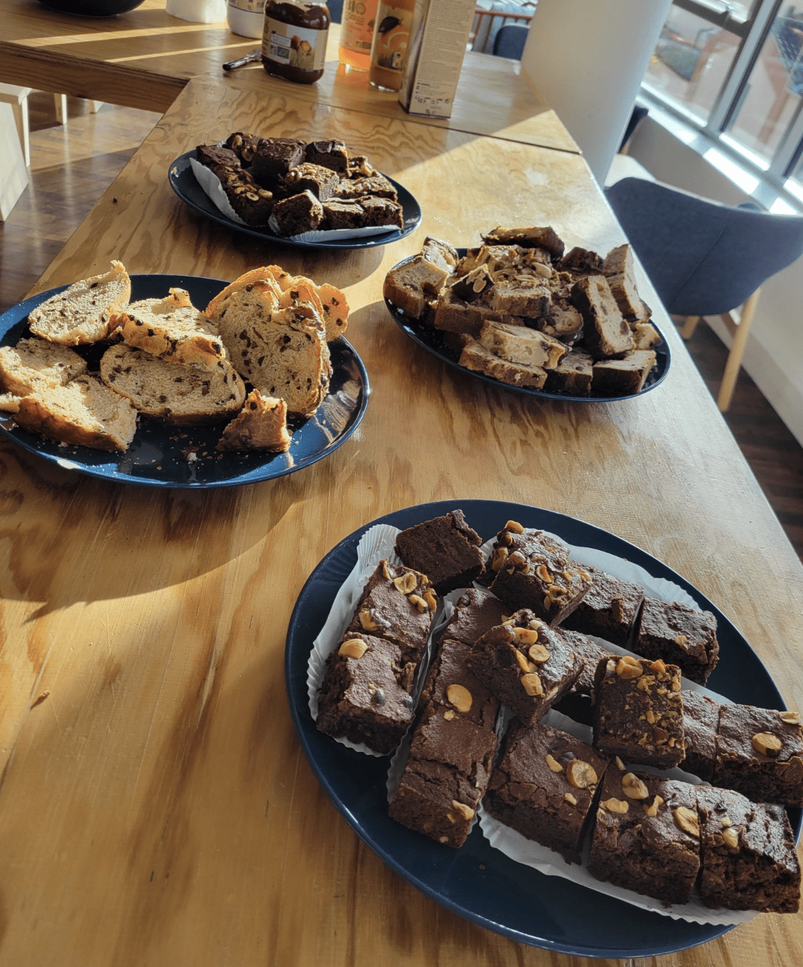 Petit-déjeuner des résident·e·s sur le campus At Home